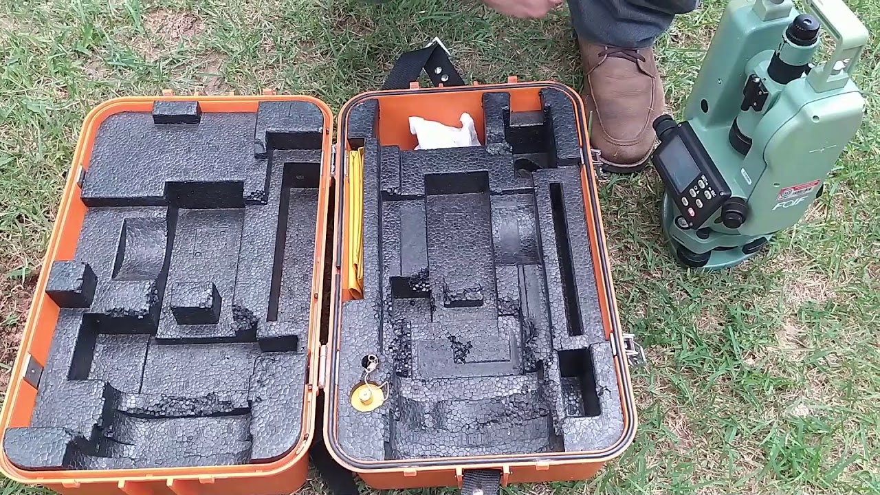 Topografia na prática - informação: como armazenar os instrumentos após uso | Prof. Edgar Demarqui