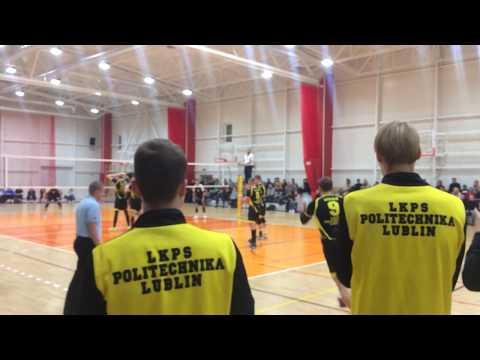 Ostatnia akcja meczu! LKPS Politechnika Lublin - RCS Czarni Radom 3:1 (25:23, 25:18, 21:25, 25:19)