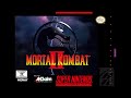Mortal Kombat II The Tower Finish Theme SNES OST