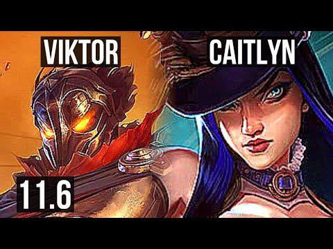 VIKTOR & Leona vs CAITLYN & Nautilus (ADC) | 71% winrate, 18/4/11, Legendary | EUW Diamond | v11.6