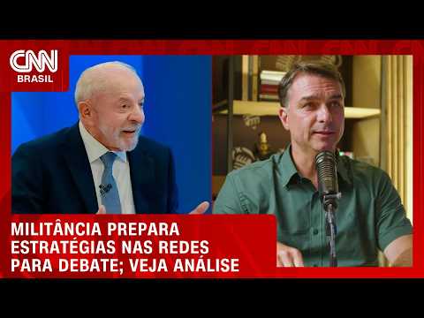 Militância prepara estratégias nas redes durante debate | CNN 360°
