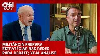 Vídeo: Militância prepara estratégias nas redes durante debate | CNN 360°