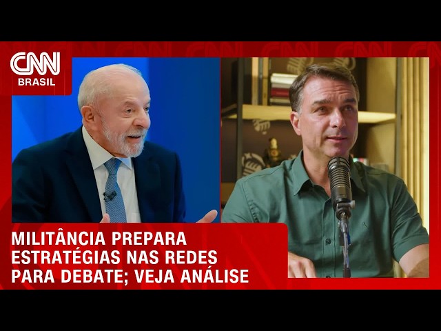 Militância prepara estratégias nas redes durante debate | CNN 360°