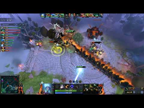 Arteezy - Luna Safelane | Dota 2 7.32d Gameplay
