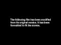 The Following Film Has Been Modified Screen