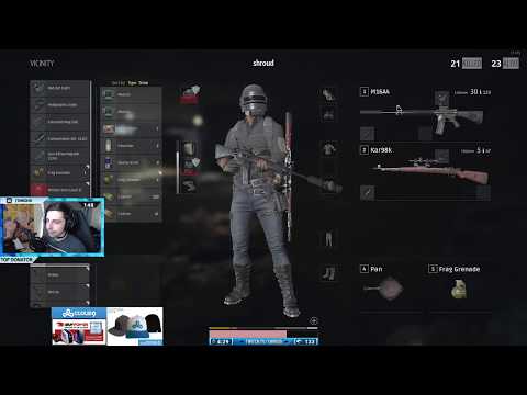 Shroud 30 Kills SOLO Game - Playerunknown's Battlegrounds