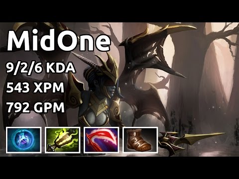 Dota 2 MidOne - Queen of Pain highlights - Game 2870451626