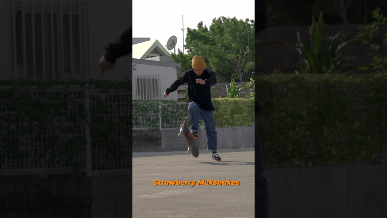 【skateboard】今すぐ出来るトリック2選！  #shorts