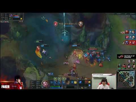 Faker stream Rakan Spt patch 8.22