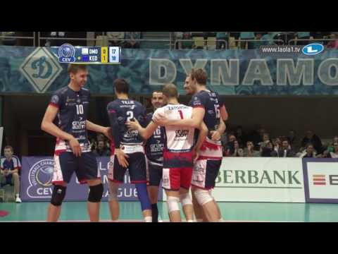 2017 CLVolleyM - 4th Round Leg 3 - Dinamo MOSCOW vs Zaksa KĘDZIERZYN-KOŹLE