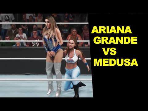 WWE 2K19 Ariana Grande vs Medusa - Extreme Rules