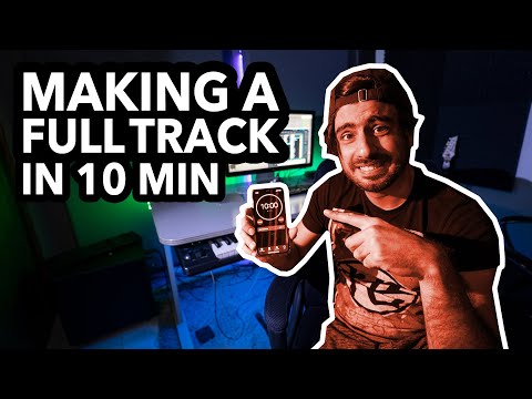 Making an EDM Track in 10 Minutes Challenge! | VLOG