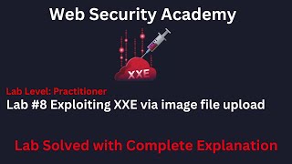 Download the video "Exploiting XXE via image file upload (Lab #8) [Hindi]"