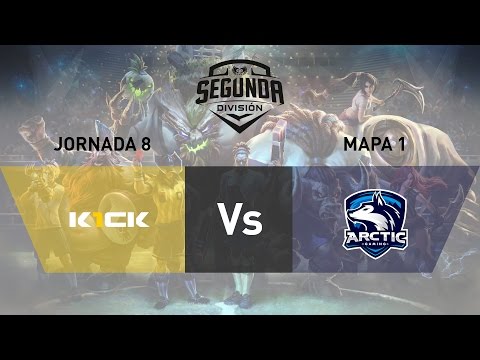 K1ck Esports Vs Arctic Gaming - #LoLSegunda - Mapa 1 - Jornada 8
