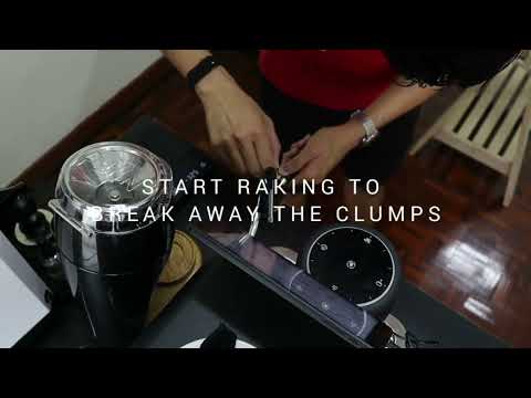 Making a cup of piccolo latte tutorial