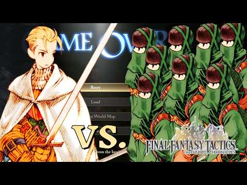 RARE Ninja Encounter vs. solo Knight, Tactician Mode | FFT Ivalice Chronicles | Bonus Guide