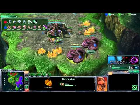 [HD] #45 Starcraft 2 Commentary ZvT Sanatic vs. simada p1/2