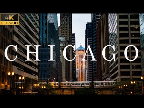 Chicago City  4K Cinematic Video | Chicago, USA 🇺🇸 - By Drone