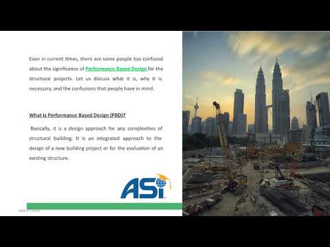 Performance Based Design Advantages and Related Confusions