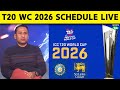 T20 WORLD CUP 2026 LIVE IND VS PAK 15 FEBRUARY IN COLOMBO T20 WC 2026 FULL SCHEDULE EXPLAINED