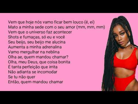 Tropkillaz - Iza e Matuê - Quem mandou chama ( legendado - letra )
