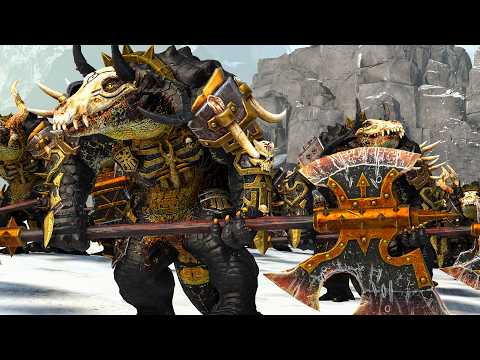 Beasts of Khorne VS Chaos Dwarfs - Warhammer Battles
