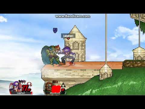 SSF2 Beta Waluigi(me) vs Ganondorf(Lv. 9) but the rules are similar to MUGEN