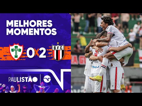 GOL COM PASSE ESPETACULAR! PORTUGUESA 0X2 BOTAFOGO-SP | MELHORES MOMENTOS | PAULISTÃO 2023