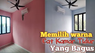 Warna Biru dan Pink Kamar Tidur