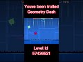 Youve been trolled Geometry Dash !Finnish! 😅