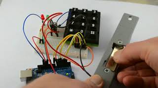 Automatic Keygaurd Password Lock Project by Arduino Engineering Project
