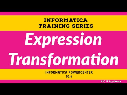 Expression Transformation in Informatica | Informatica tutorial for beginners