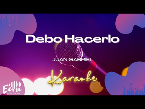 Debo Hace - Pistas De Juan Gabriel