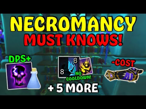 Valuable Necromancy Information! - DPS Tips & More!