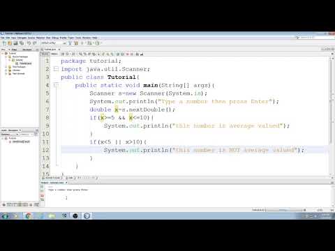 Beginning Java Tutorial 22 Interactive Program Demonstrating If Statements And Logical Operators