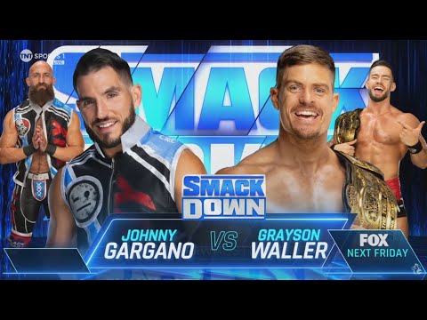 Johnny Gargano vs Grayson Waller: SmackDown, Jun. 7, 2024