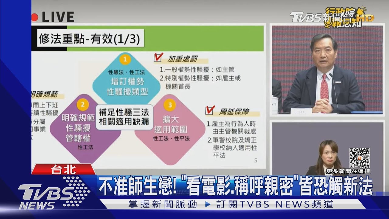 不准師生戀! 「看電影、稱呼親密」皆恐觸新法