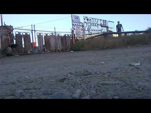 Arcata scrap yard gap parkour jump