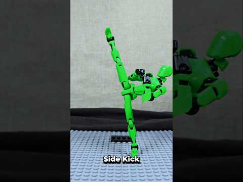 6 kicks that you can do with your Dummy 13 #stopmotion #dummy13