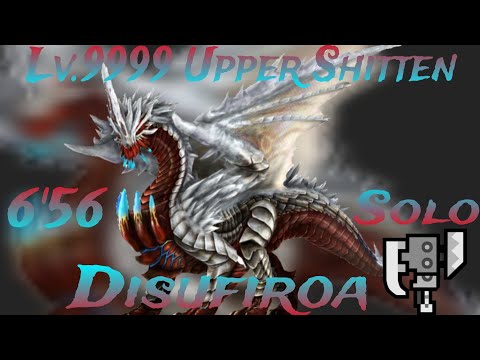 MHFZ - LV. 9999 Upper Shitten Disufiroa Solo Switch Axe F 6'56