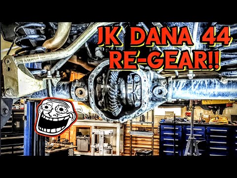 How to Re-Gear a Jeep Wrangler JK Rubicon Dana 44