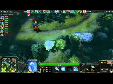 LGD vs Zenith - Game 1, Winner Bracket Semifinals - The International - English Commentary