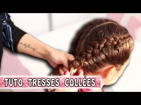 TRESSES COLLÉES sur Jen : Comment faire une tresse collée / TUTO