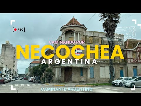 Caminando por Necochea Buenos Aires Argentina WALKING TOUR