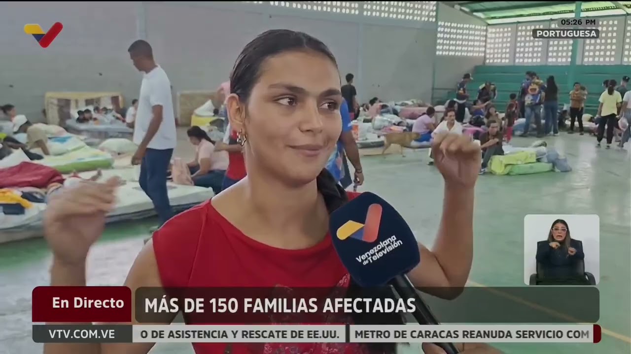 Gobierno atiende a 150 familias afectadas tras desbordarse ríos en estado Portuguesa