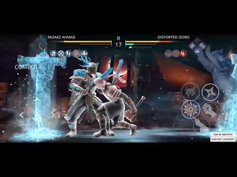 CELESTIAL KONUNG lvl 2 vs DISTORTED GORO (warmonger) | shadow fight 3 