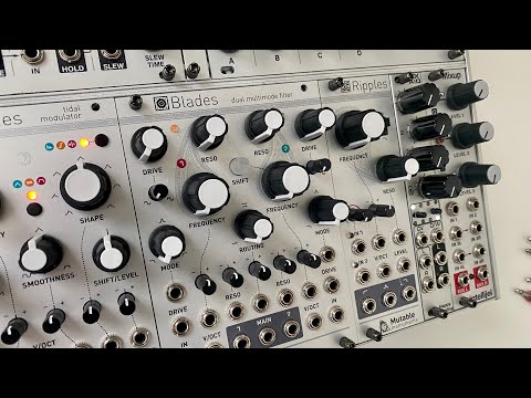 Mutable Instruments Blades vs Ripples Comparison Demo