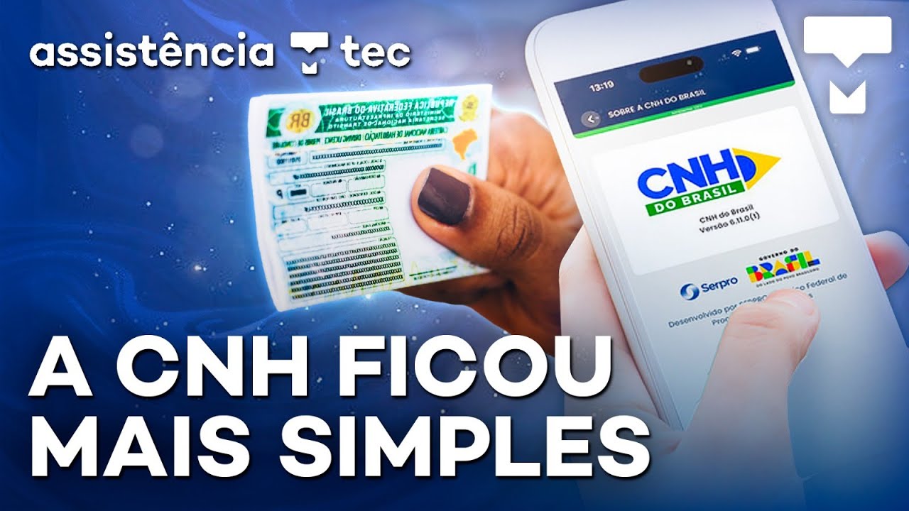 Tirar CNH ficou mais fácil: aulas e renovação agora pelo celular - #AssistênciaTec 176