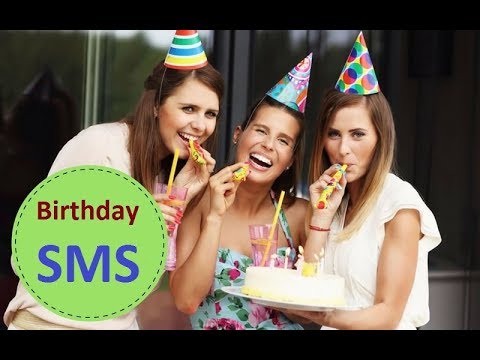 Send birthday wishes SMS video