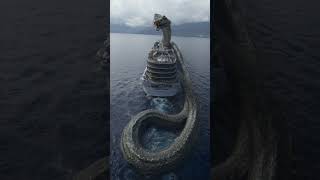 Download lagu Giant Snake Spotted Wrapping Around Caribbean Cruise Ship Near Cuba #AIGenerated #MidjourneyArt mp3